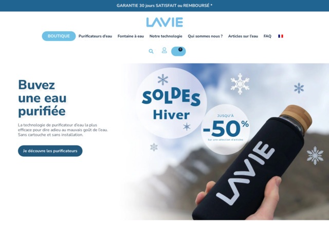 LaVie.bio : le purificateur écologique pour une eau pure et responsable