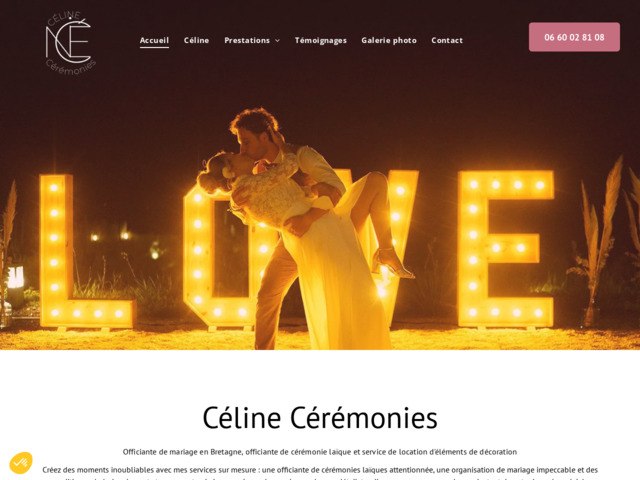 Officiante de cérémonie laïque Bretagne