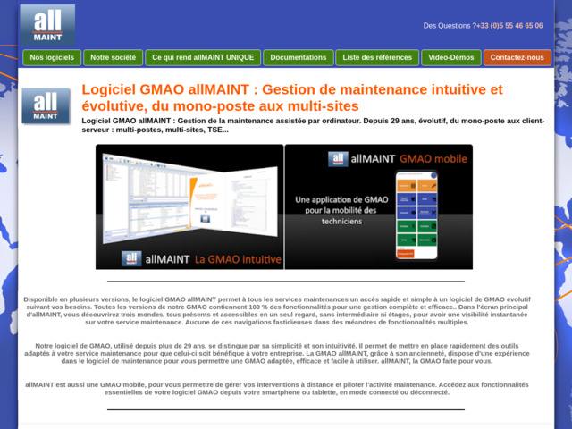 Allmaint, la gmao intelligente pour une maintenance proactive et efficace
