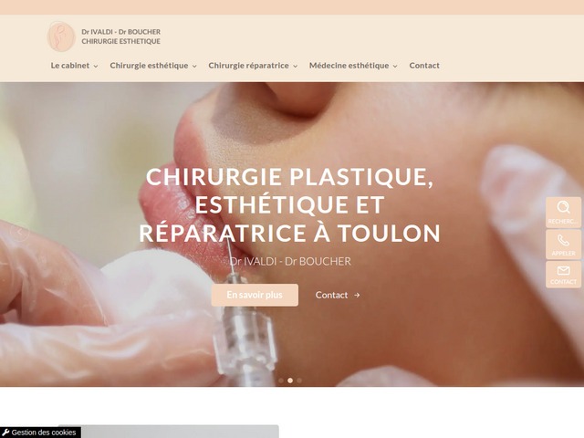 Chirurgie plastique à Toulon - Dr. Ivaldi et Dr. Boucher