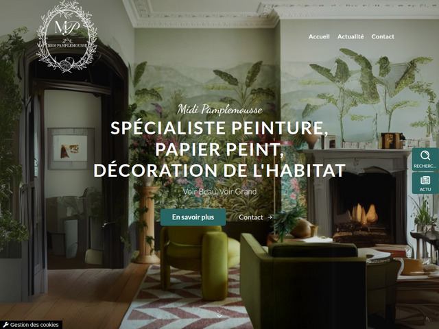 Magasin papier peint Toulon - Midi Pamplemousse