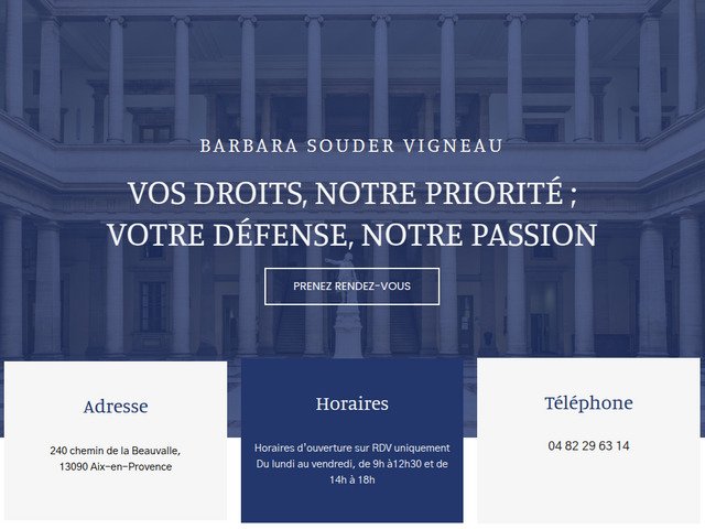 Cabinet d'avocat à Aix-en-Provence