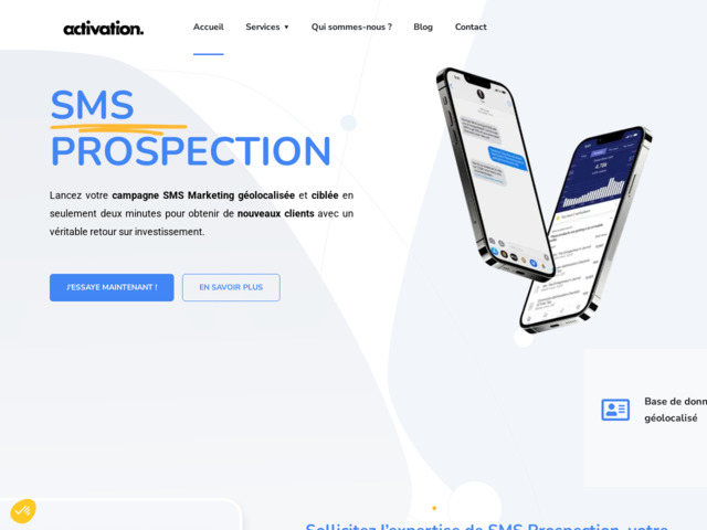 Plateforme envoi sms marketing - sms prospection