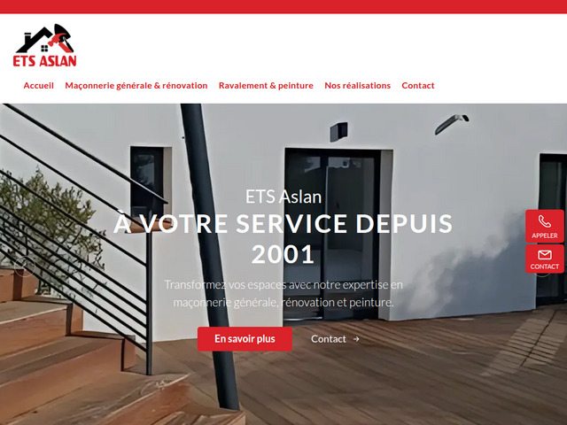 Ravalement de façade la seyne sur mer - ets aslan