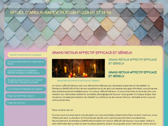 Rituel d'amour rapide et puissant : +229 60 37 74 66