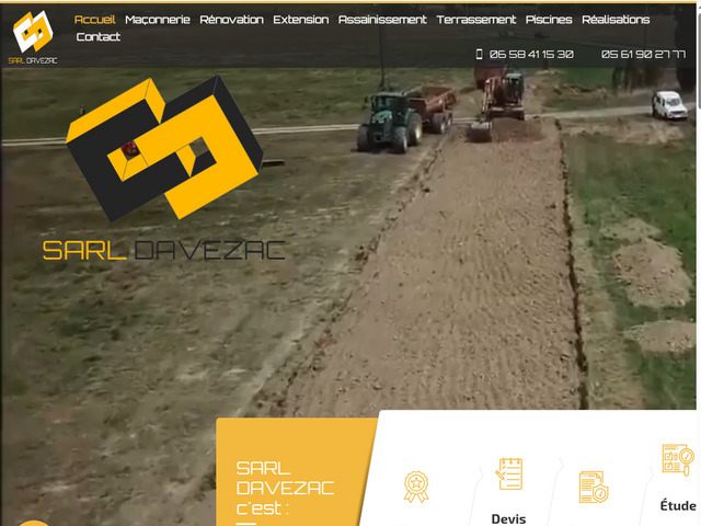 Davezac - entreprise de maçonnerie