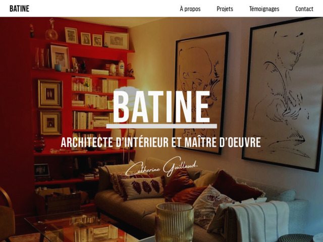 Batine architecte maître d'oeuvre