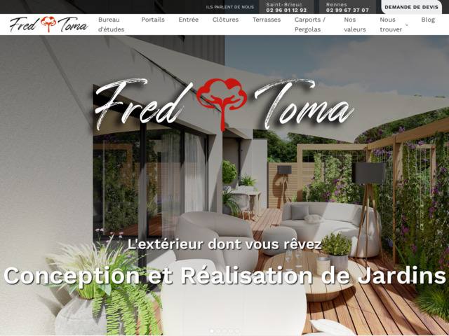 Paysagiste rennes & saint brieuc - fred toma