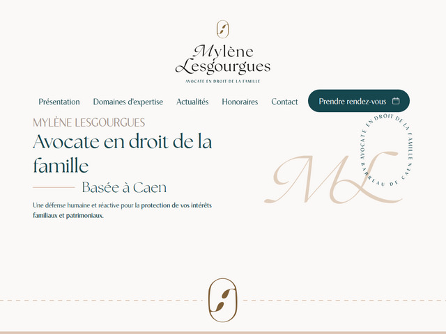 Cabinet d'avocat en droit de la famille à caen - mylène lesgourgues