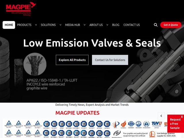 Magpie valve packing gasket co., ltd