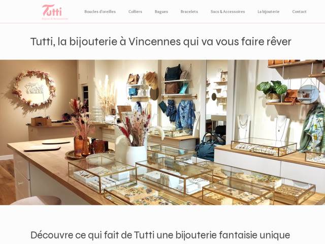 Tutti vincennes | bijouterie fantaisie vincennes