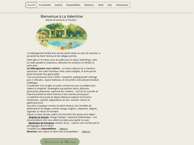 Maison de vacances en campagne avec piscine