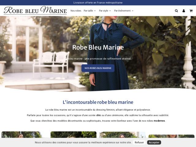 Trouvez votre robe bleu marine