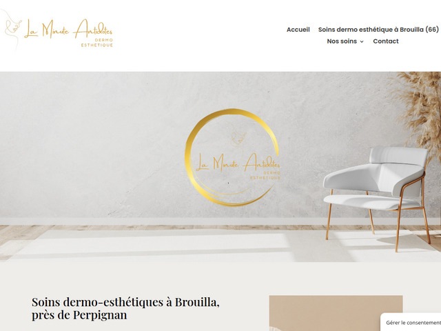 La minute antidotes - soin dermo esth�tique � perpignan