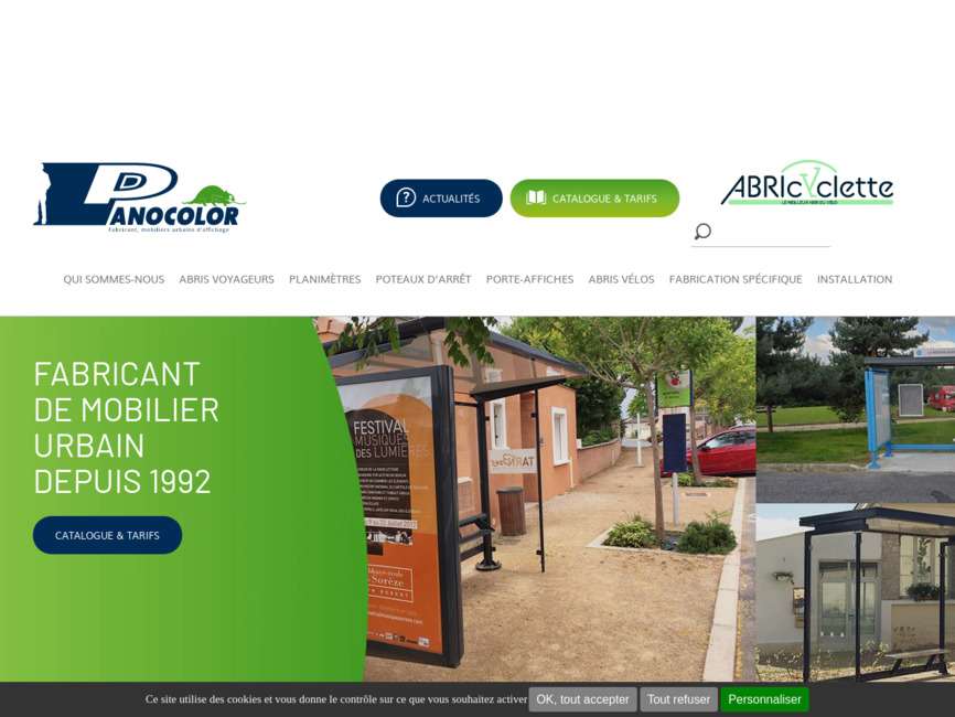 Panocolor : mobilier urbain et publicitaire