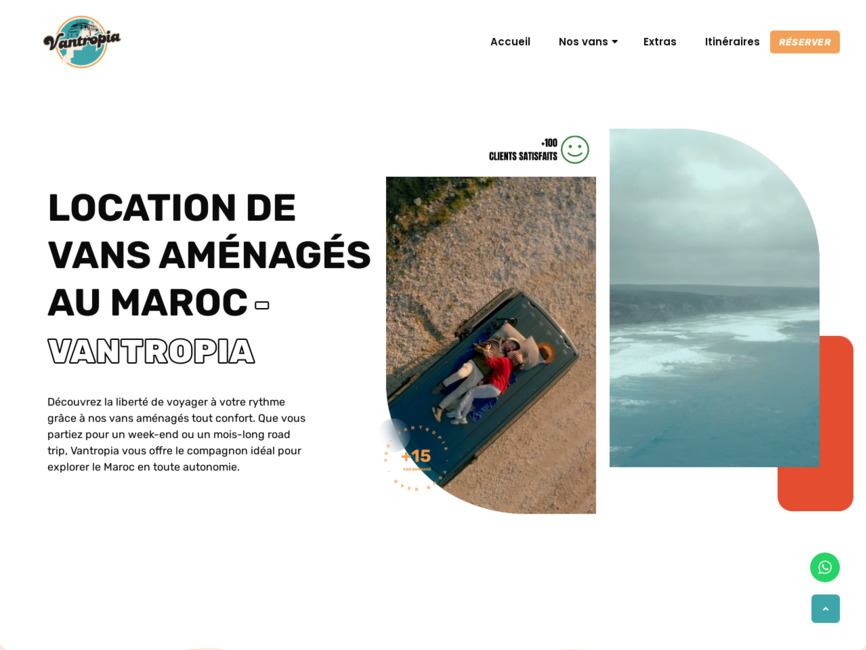 Vantropia - location de vans au maroc