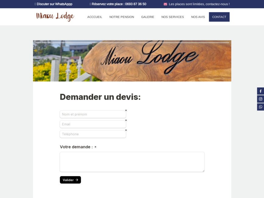 Pension pour chats miaou lodge au tampon, �le de la r�union