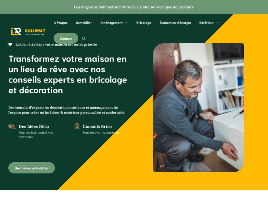 Solumat : tavaux maison, d�co