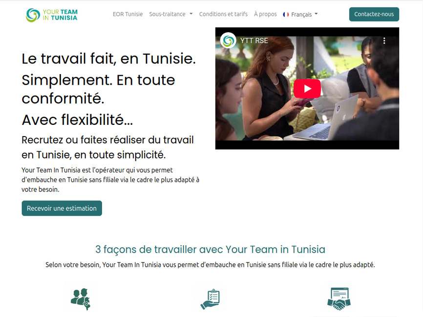 Your team in tunisia