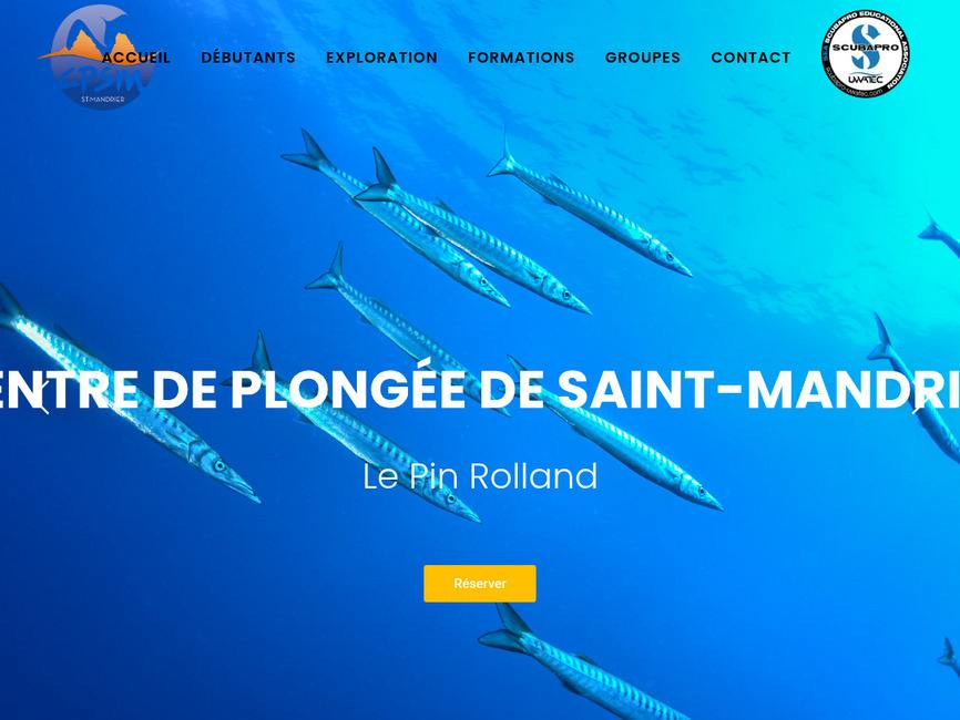 Club plong�e de saint-mandrier � toulon - cpsm