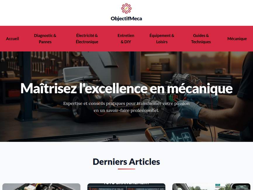 Objectifmeca - actualit�&copy;s automobile, moto et m�&copy;canique