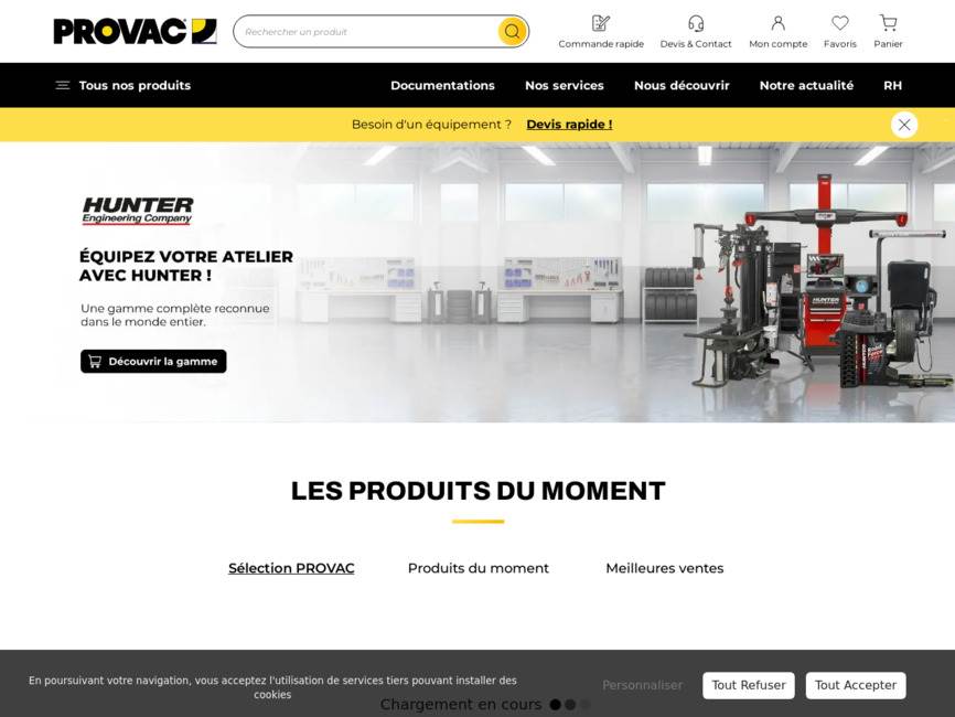 Compresseur � vis - provac