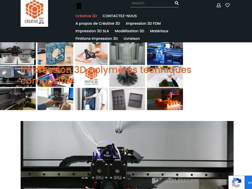Cr�ative 3D - Atelier sp�cialis� dans la fabrication additive Polym�res