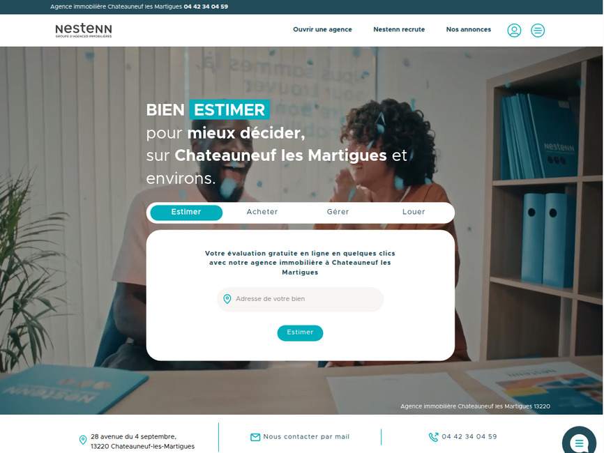 Nestenn Immobilier  Chateauneuf les Martigues