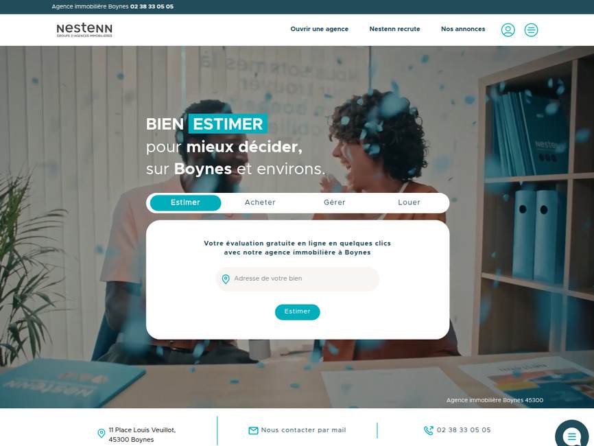 Nestenn Immobilier  Boynes