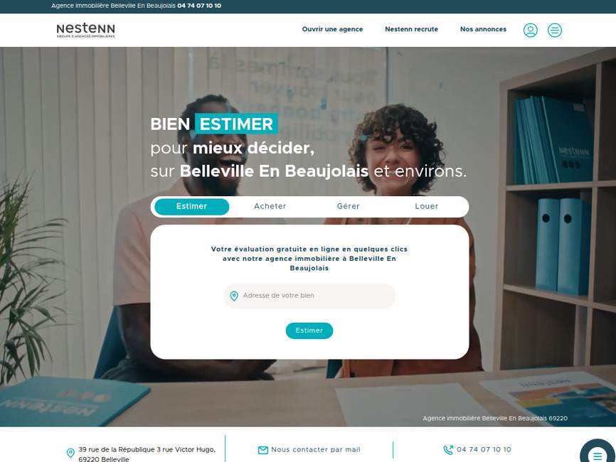 Nestenn Immobilier  Belleville En Beaujolais