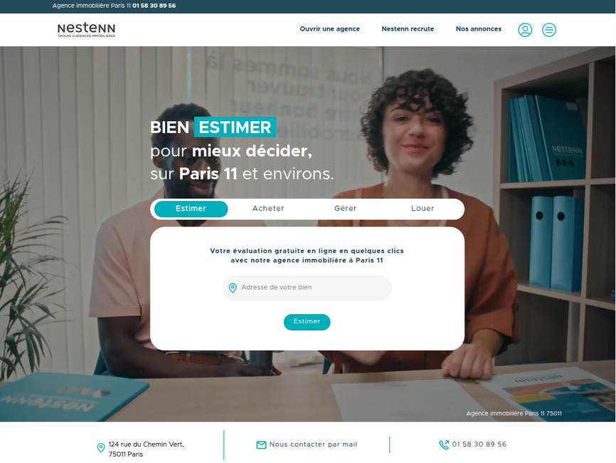 Nestenn Immobilier  Paris 11