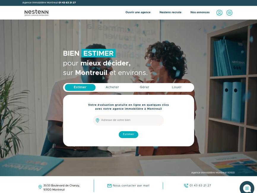 Nestenn Immobilier  Montreuil