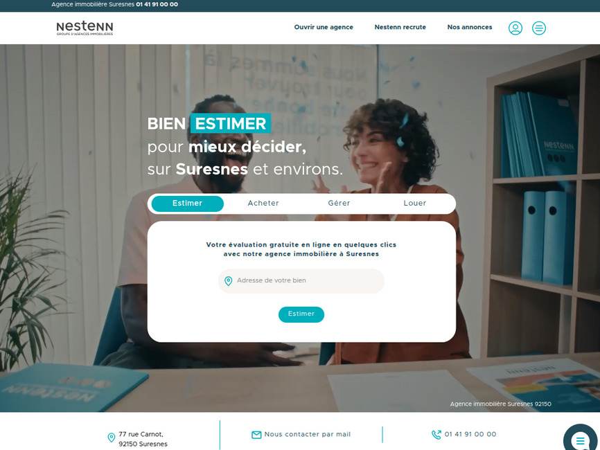 Nestenn Immobilier  Suresnes