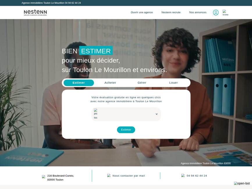 Nestenn Immobilier  Toulon Le Mourillon