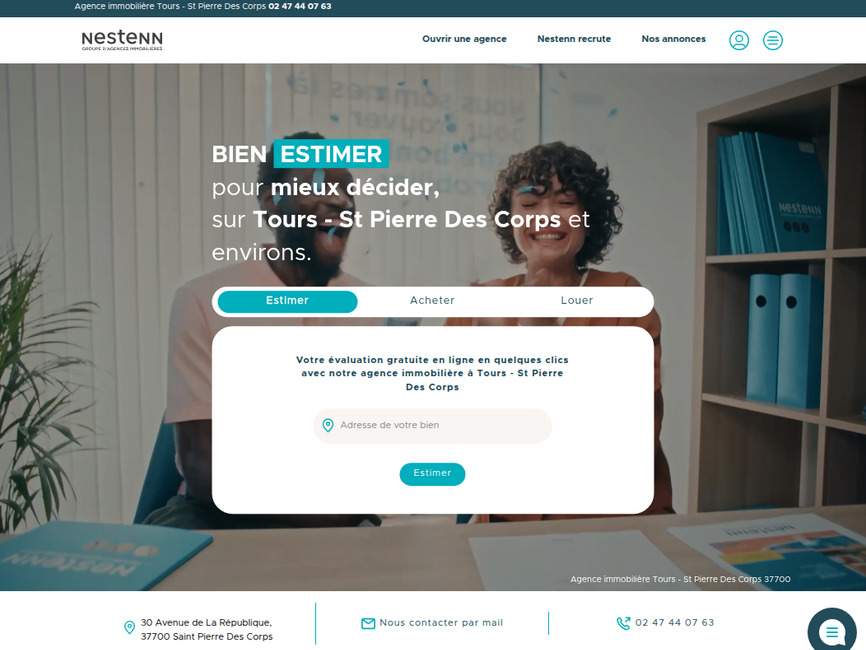Nestenn Immobilier  Tours - St Pierre Des Corps