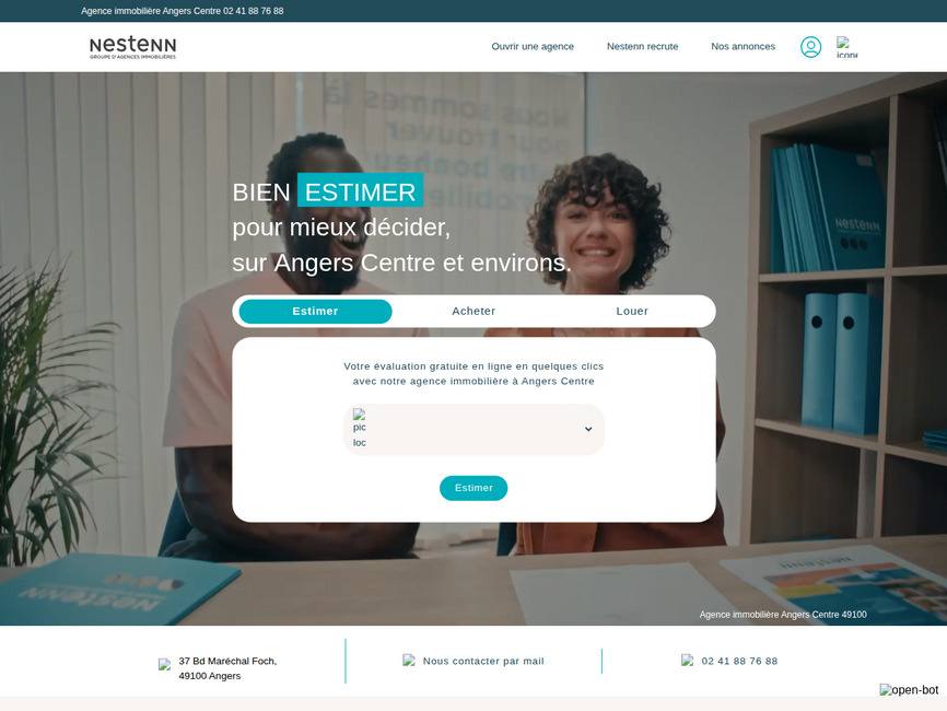 Nestenn Immobilier  Angers Centre