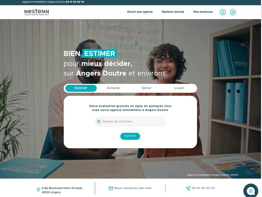 Nestenn Immobilier  Angers Doutre
