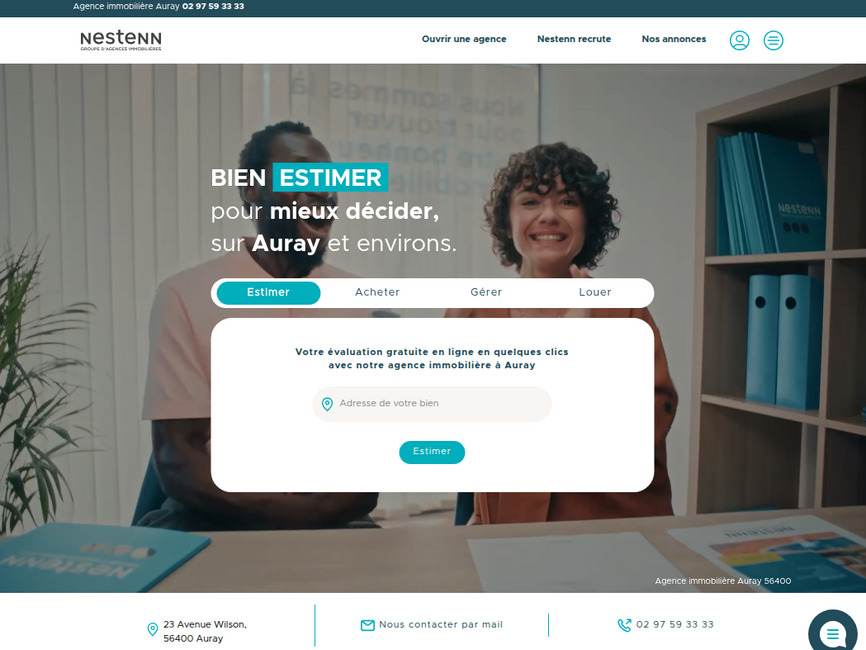 Nestenn Immobilier  Auray