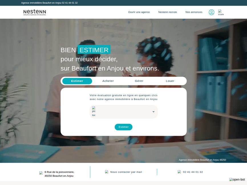 Nestenn Immobilier  Beaufort en Anjou