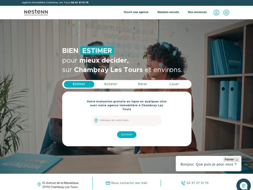 Nestenn Immobilier  Chambray Les Tours