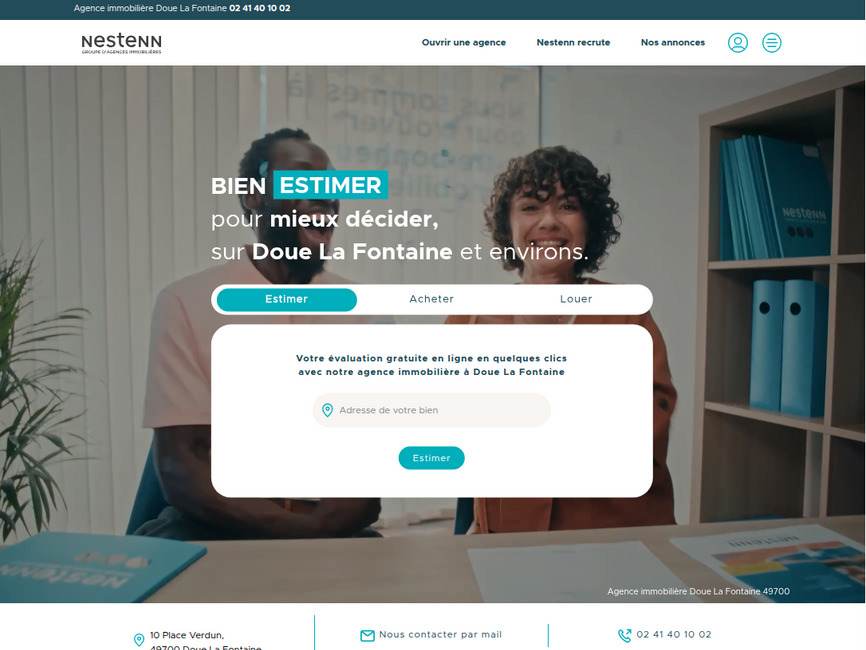 Nestenn Immobilier  Doue La Fontaine