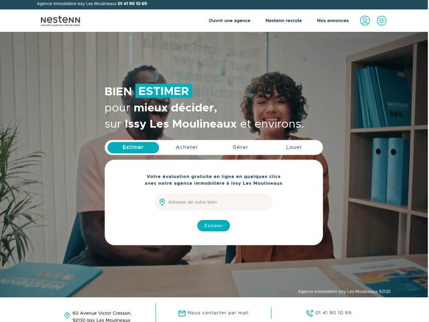 Nestenn Immobilier  Issy Les Moulineaux