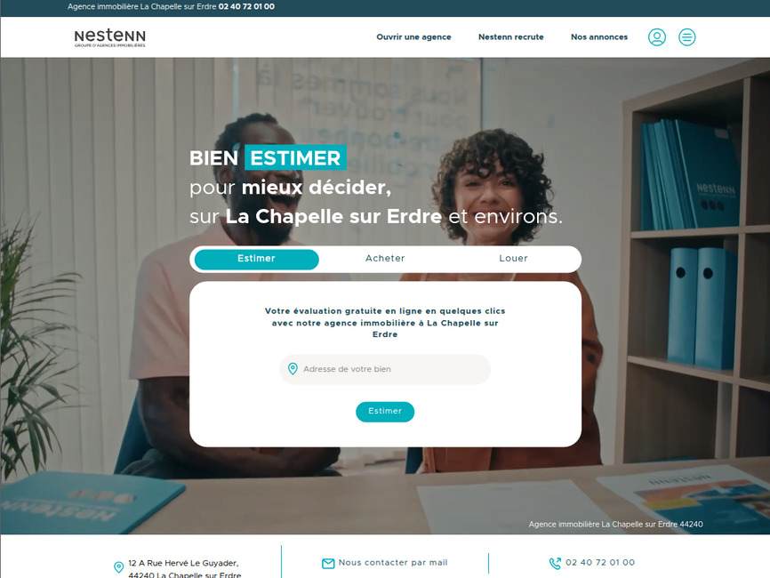 Nestenn Immobilier  La Chapelle sur Erdre