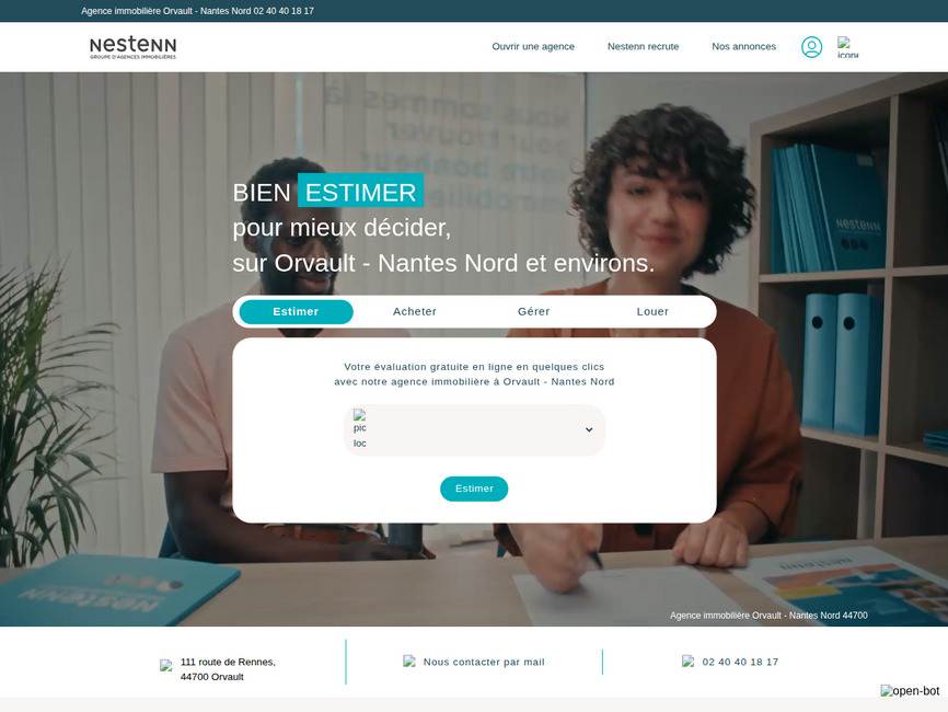 Nestenn Immobilier  Orvault - Nantes  Nord