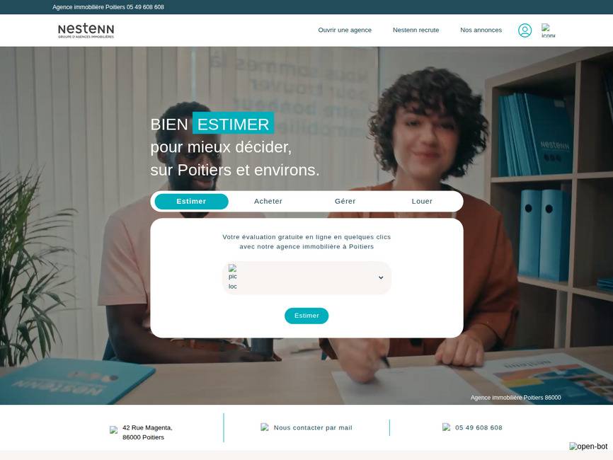 Nestenn Immobilier  Poitiers