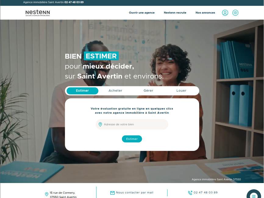 Nestenn Immobilier  Saint Avertin