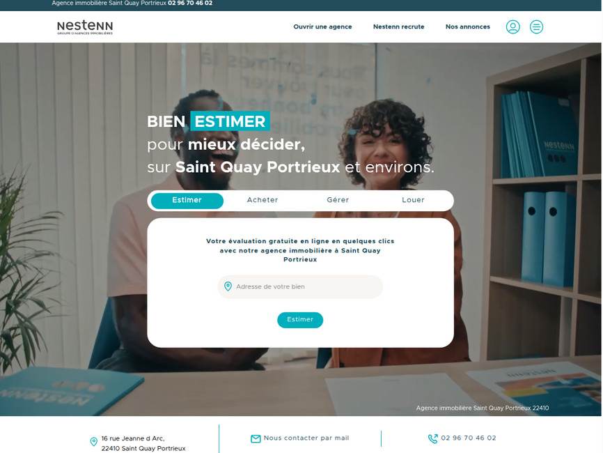 Nestenn Immobilier  Saint Quay Portrieux