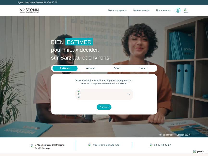 Nestenn Immobilier  Sarzeau