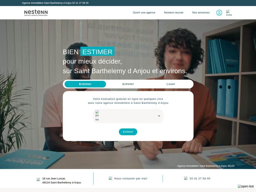 Nestenn Immobilier  Saint Barthelemy d Anjou