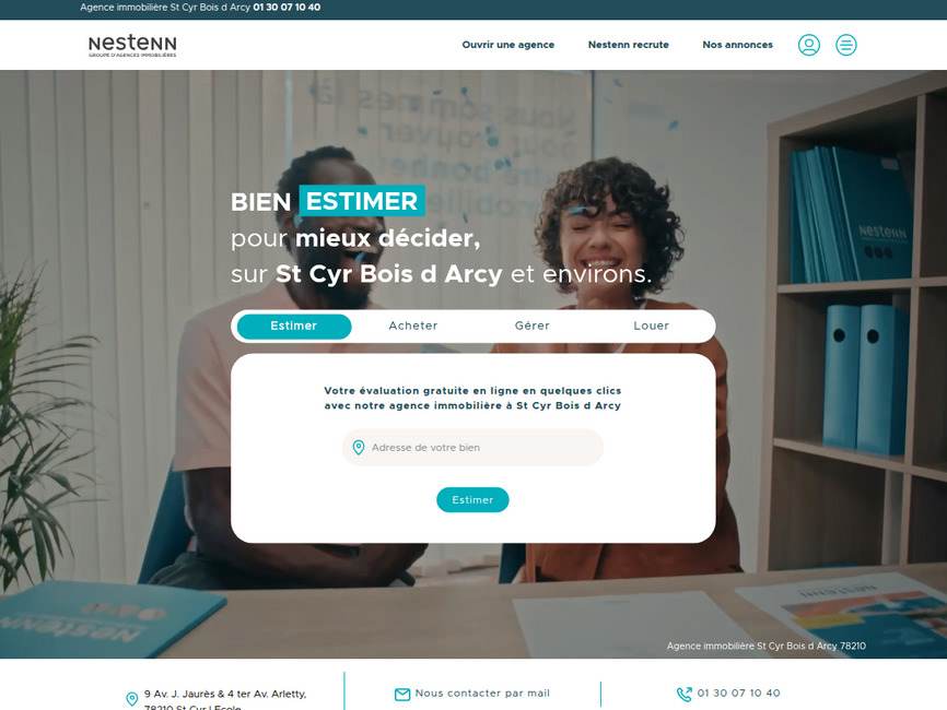 Nestenn Immobilier  St Cyr Bois d Arcy